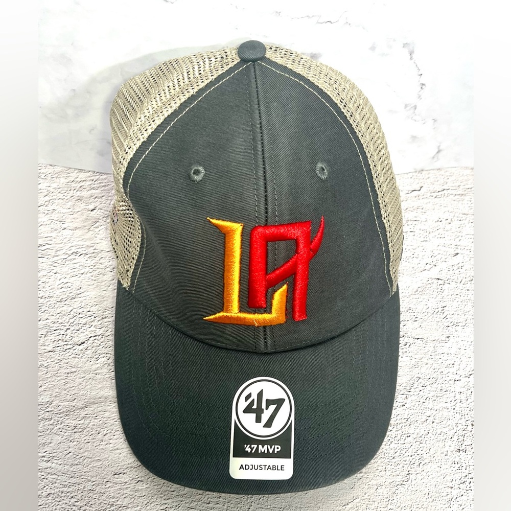 XFL LA Wildcats Trawler Clean Up Hat '47 Adjustable New